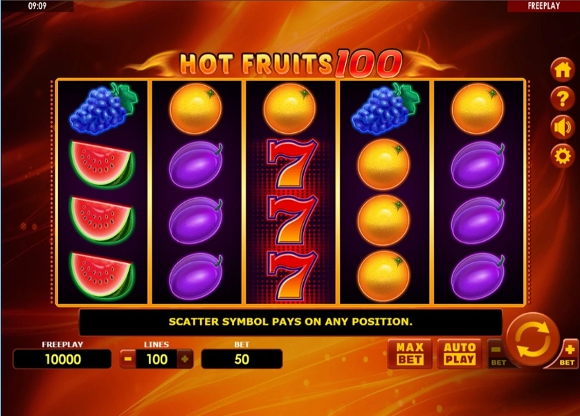 hot fruits 100